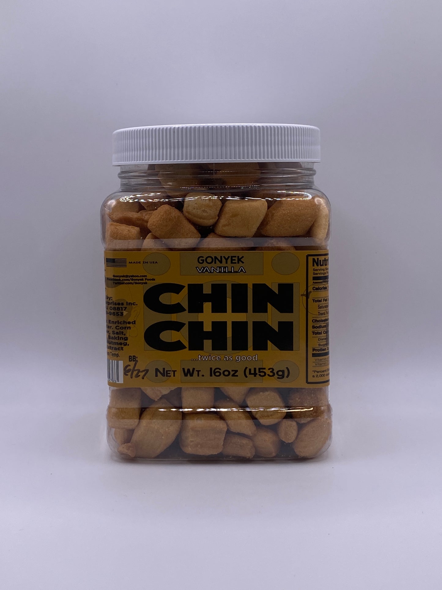 Vanilla Chin Chin