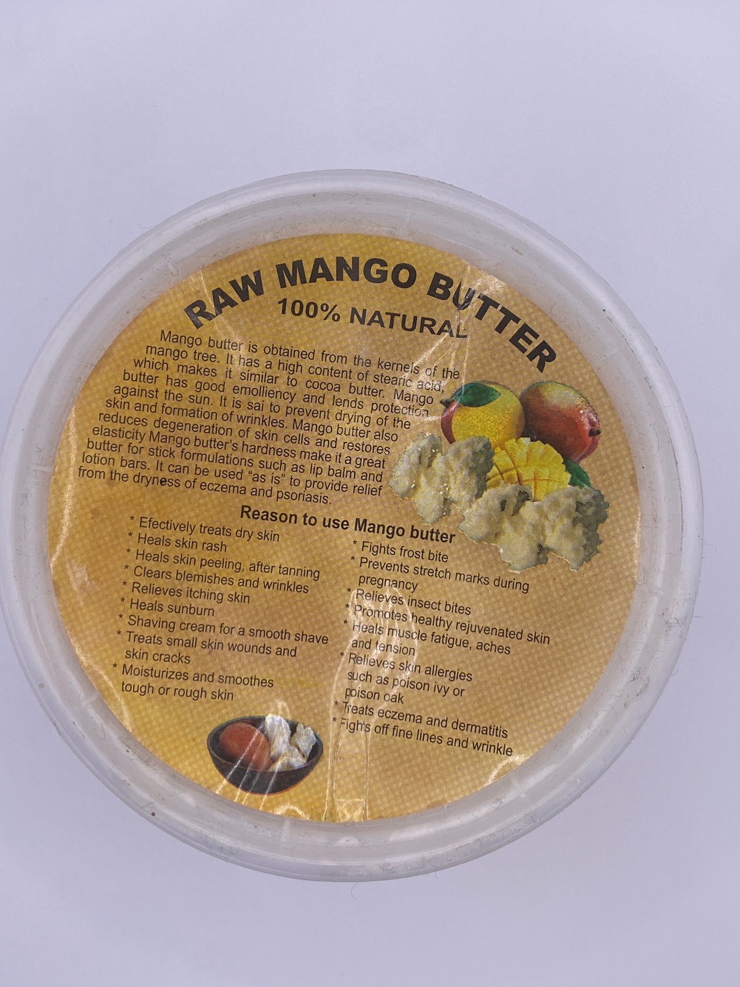 Raw Mango Butter